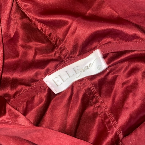 Burgundy Lightweight utility jacket - Picture 3 of 5